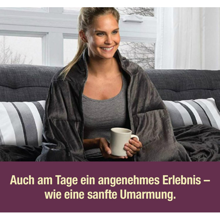 Обтяжена ковдра 135x200 см 3,5 кг Щільна ковдра Терапевтична ковдра Обтяжена ковдра Антистресова Обтяжена ковдра 135 * 200 см (3,5 кг)