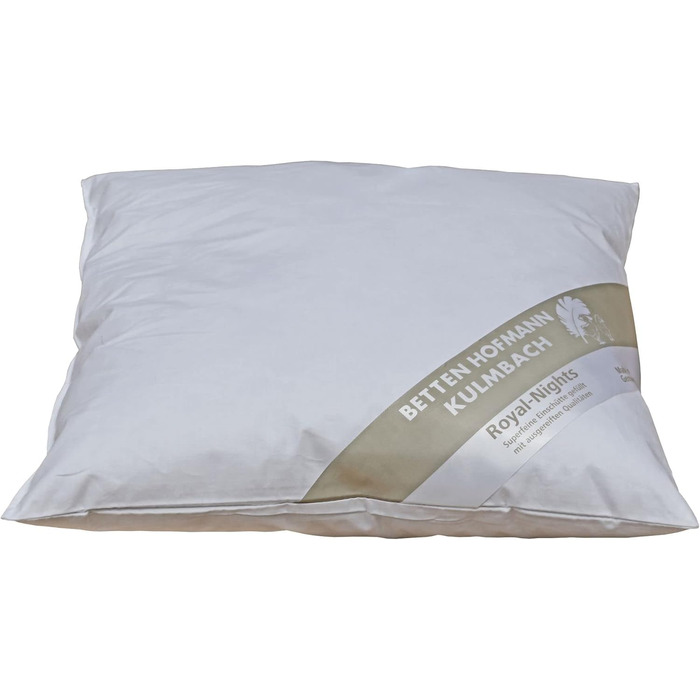 Подушка Betten Hofmann 35x35 см 100 г новий пух, пухова подушка маленька подушка для шиї, натуральний продукт, не вищипує живих істот, можна прати, м&39яка подушка