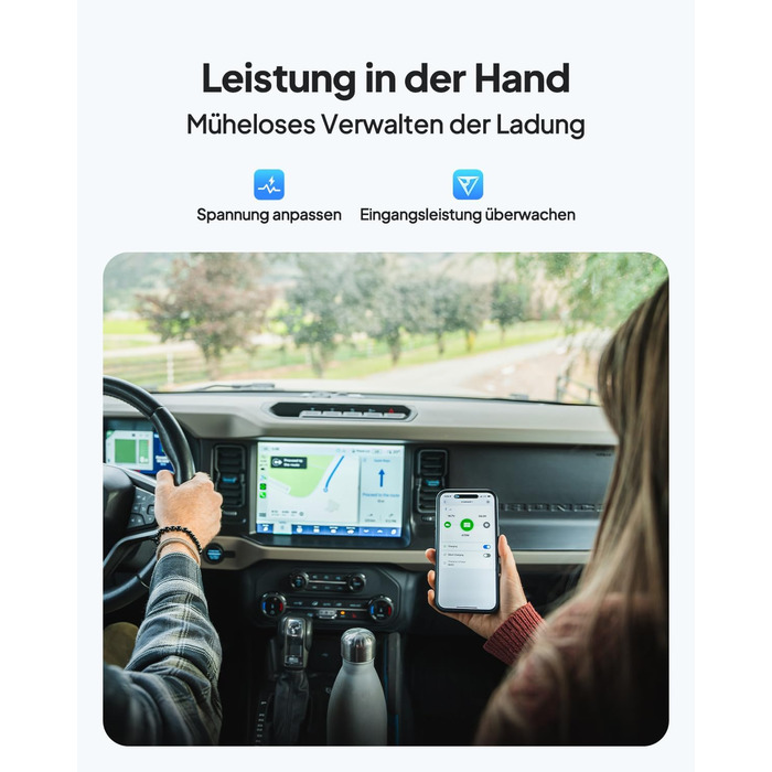 Зарядний пристрій BLUETTI Charger 1 потужністю 560 Вт для генератора змінного струму, зарядний пристрій постійного струму для портативних електростанцій, у 6 разів швидший, ніж зарядні пристрої від прикурювача, сумісний з 95 сонячних генераторів, ідеально