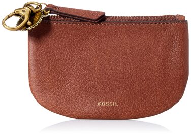 Сумка Fossil Polly з екошкіри, 13,0 см x 7,9 см x 1,2 см, коричнева