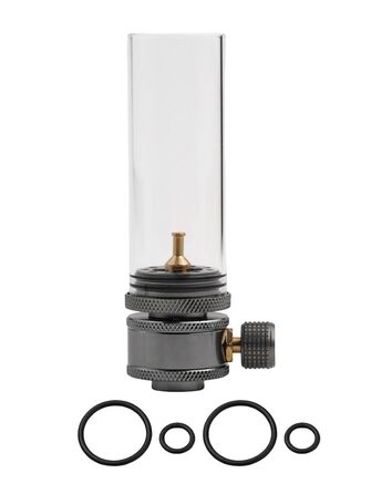 Ультралегкий кемпінговий газовий ліхтар з регульованим світлом, срібний, алюмінієвий, вуличний газовий ліхтар, ліхтар