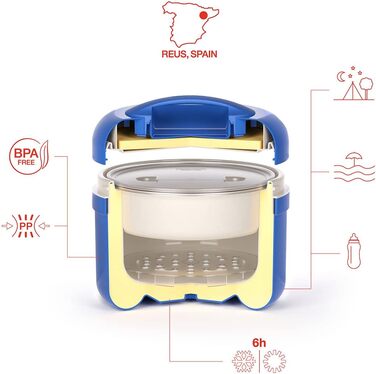 Ящик для зберігання свіжих продуктів Valira Fun 2,5 л синій 2,5 л