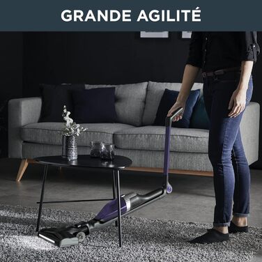 Компактний акумуляторний пилосос 2-в-1 палка і ручний пилосос в одному легкий корпус гнучкий шарнір 40 хв. автономної роботи світл