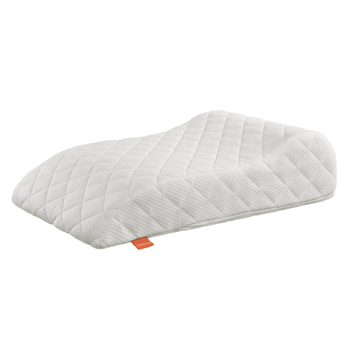 Улюблена 194489 Преміальна подушка для ніг з в&39язкоеластичним шаром (прошитована мікрофіброю подвійного в&39язання) приблизно 40 x 68 x 16,5 см, біла