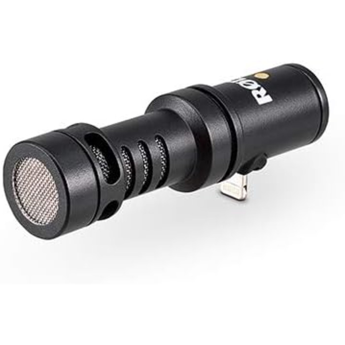 �DE Vlogger Kit iOS комплект для iPhone, що включає конденсаторний спрямований мікрофон, штатив, мікросвітлодіод та інші аксесуари