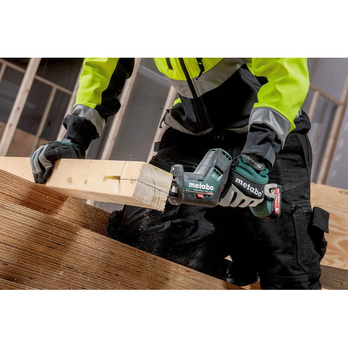 Акумуляторна шабельна пила Metabo PowerMaxx SSE 12 BL 12 В - metaBOX 145 - 602322840