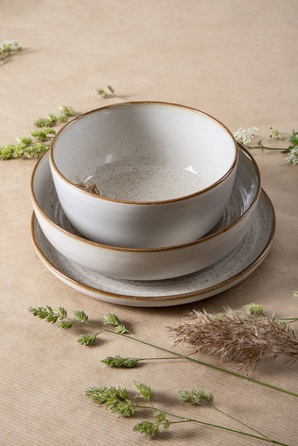 Тарілка супова Ipec Nordic Sand (6872625)