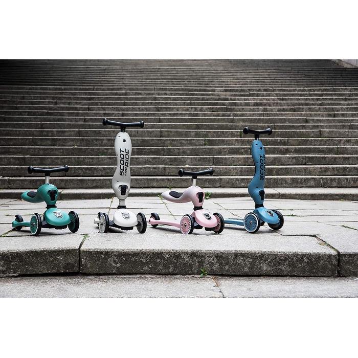 Унісекс кікборд Babies Highwaykick 1 з сидінням 1 Unidad (Paquete de 1) Rose