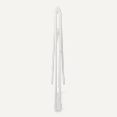 Сушарка для білизни Storeo Basics з металу, 2 крила, складана, 155 x 60 x 100 см, біла