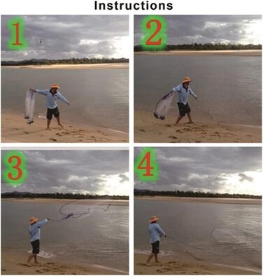 Закидна сітка з алюмінієвою рамкою, розмір вічка 0,8 дюйма, діаметр 7,813,8 футів, біла. Діаметр 2,4 метра (металева пластина)