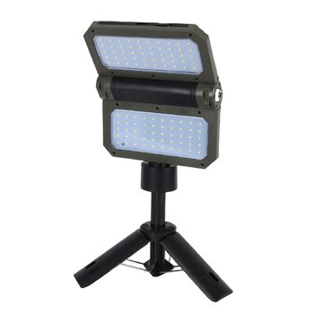 Світлодіодний кемпінговий ліхтар SUNGOOYUE, портативний сонячний ліхтар зі 100 світлодіодними чіпами та телескопічним штативом для походів на свіжому повітрі, кемпінгу, аварійного ремонту