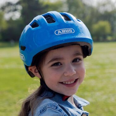 Дитячий шолом ABUS Smiley 3.0 - велосипедний шолом з низькою посадкою, зручним для дитини дизайном та місцем для косички - для дів