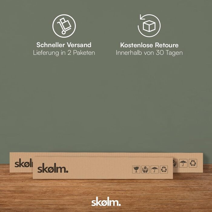 Ліжко Skølm Nornir з масиву дерева 180x200 см каркас ліжка з масиву дуба, обробленого олією високоякісне дерев&39яне ліжко з ніжками-санчатами каркас ліжка з 1 опорою для узголів&39я підходить як двоспальне ліжко 180x200 см суцільне узголів&39я