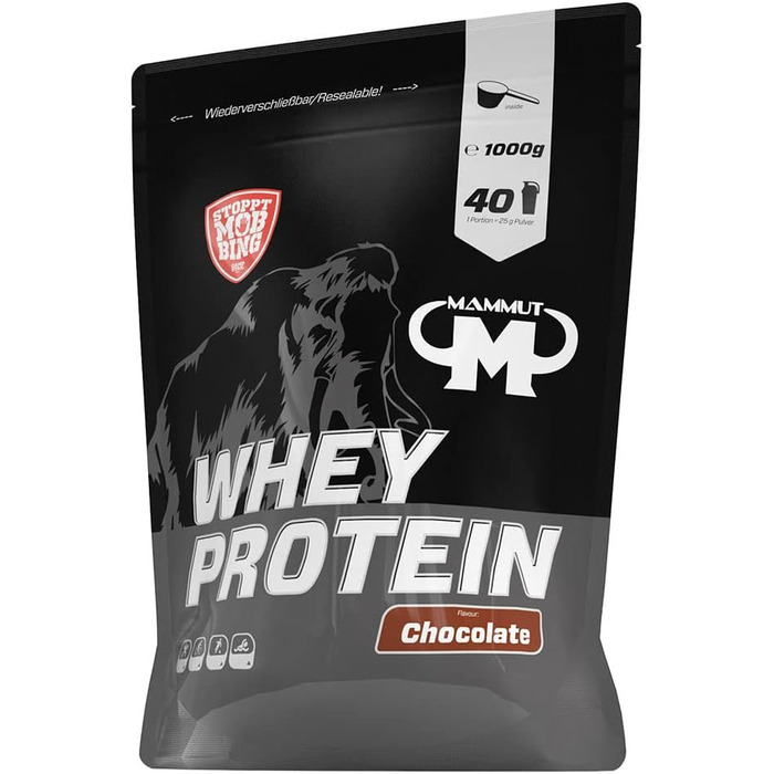 Протеїн Mammut Nutrition Whey Protein, Chocolate, 1 кг