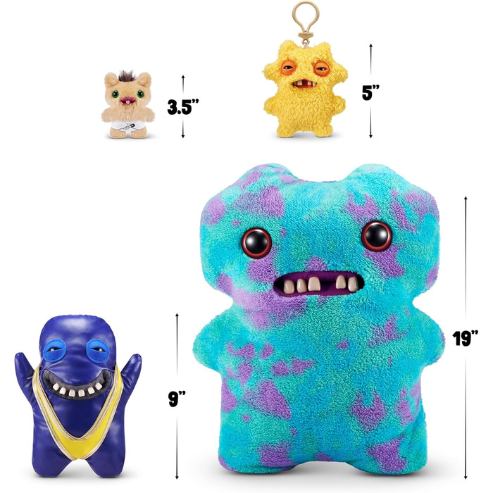 М'яка іграшка Fuggler Gold Fuggs Funny Ugly Monster, 23 см
