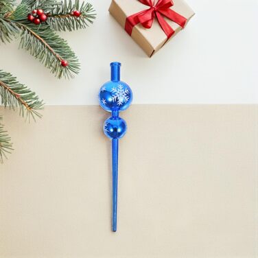 Різдвяна верхівка для ялинки 28 см IMIKEYA