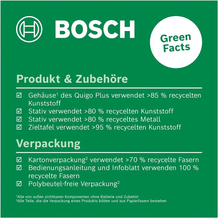 Хрестоподібний лазерний рівень Bosch Quigo Plus з штативом (Новий)