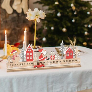 Дерев'яний адвент-календар Gcroet
