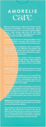 Лубрикант AMORELIE Care, зі смаком персика, 100 мл