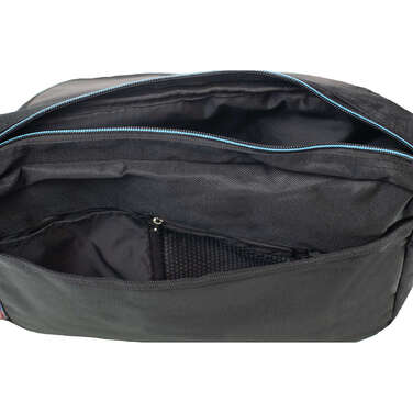 Сумка через плече Semi Line 9 Black/Blue (7156)