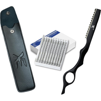 Бритва XE Hair Styling Barber Thinning Razor - гребінець із нержавіючої сталі, ідеальна бритва для укладання піря, бритва для структурування волосся та шарування для салонного та домашнього використання