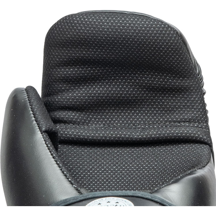 Рукавички для змагань Кікбоксинг Схвалено WAKO, чорні XS