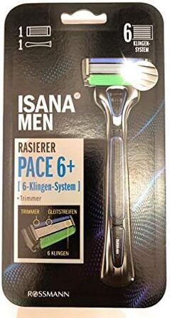 Система лез Isana MEN Razor PACE 6