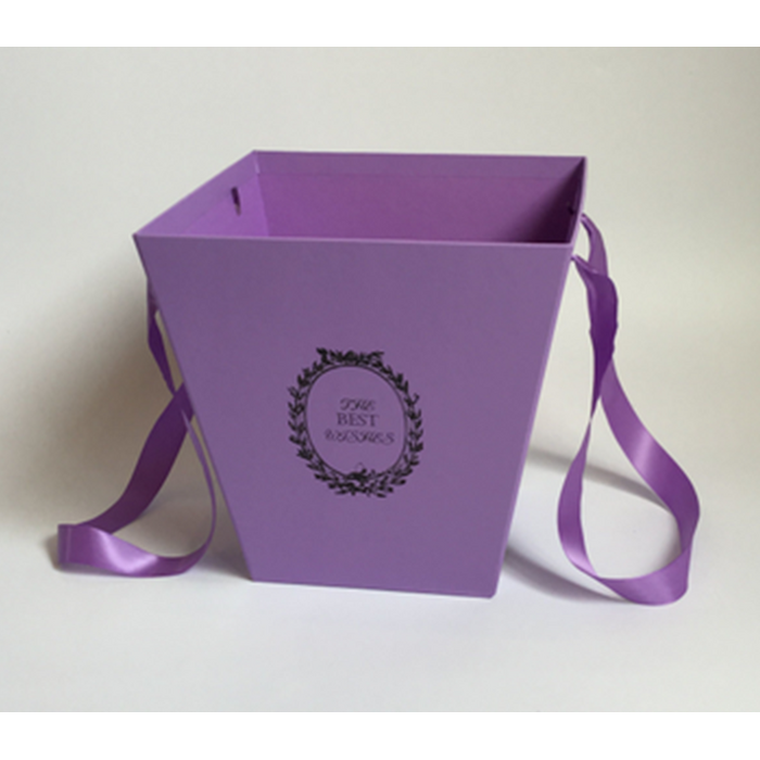 Подарункова коробка UFO W9222 LILAC BOX Flowers (6885160)