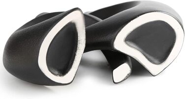 Ваза чорна матова, Керамічна ваза для пампасної трави, Ваза Скандинавська кільцева форма Сучасний декор, Квіткова ваза Прикраса ві