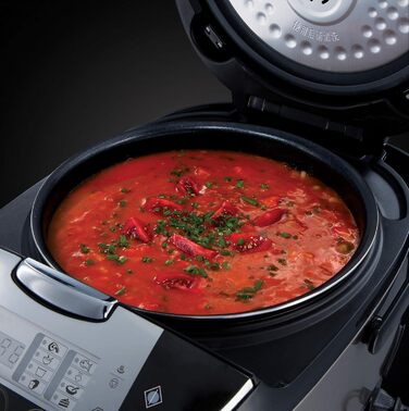 Мультиварка Russell Hobbs 11-в-1 рисоварка, повільна плита, пароварка, повільна плита, бакбутомат, йогуртниця тощо Мультиварка (5,0 л, цифровий дисплей, кришка проти конденсату) 21850-56
