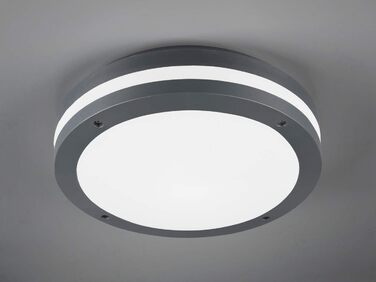 Стельовий світильник Trio LED Piave 676960142 для вулиці, антрацитовий пластик, LED 12 Вт, з датчиком руху