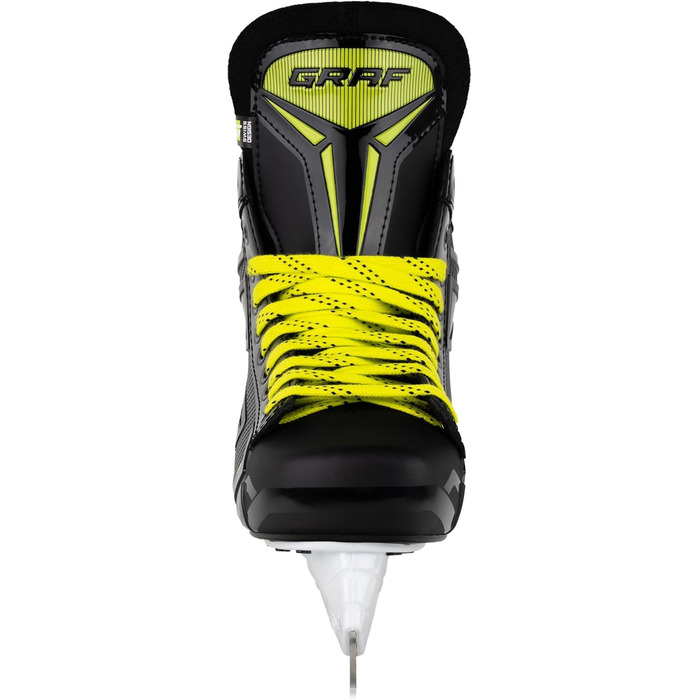 Ковзани Graf G105 шт. чорно-жовті, хокейні, розмір 28