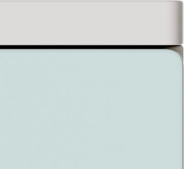Дитяча шафа Sandnes з 2 дверима та 1 шухлядою, штанга для одягу, дитяча кімната, 123 x 60 x 40 см, м&39ятно-зелений/білий