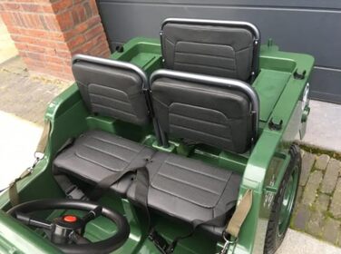 Електромобіль 24 В, 3-місний, з пультом дистанційного керування 2,4 ГГц, 4 x мотор 24 В, 200 Вт, дитячий автомобіль - електромобіл