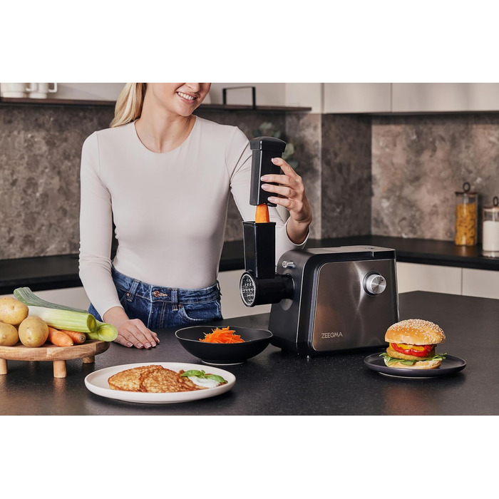 Електрична м'ясорубка ZEEGMA MOLEN CHEF EASY, потужність 2100 Вт