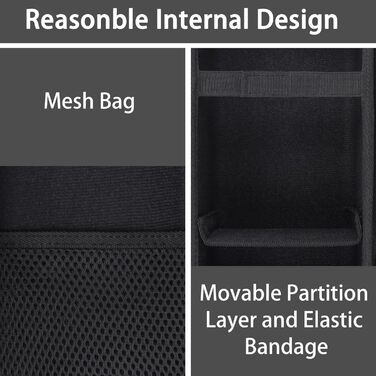 Жорсткий захисний чохол co2CREA для подорожей Anker SOLIX C300 DC Powerbank Powerstation 300W Outdoor Portable Solar Generator, лише чохол для перенесення