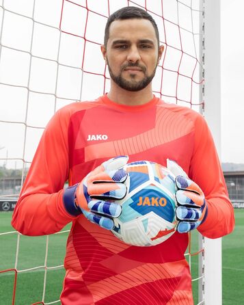 Воротарська футболка Jako унісекс для дітей, розмір 152, чорна