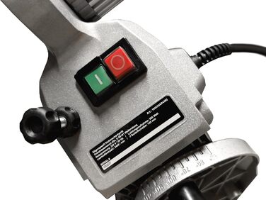 Пристрій для заточування ланцюгів HydroSharp 300 AutoClamp від Sgenspezi напівавтоматичний, 300 Вт, з гідравлічною системою затиску, LED підсвіткою та 3 шліфувальними кругами для професіоналів та домашніх майстрів