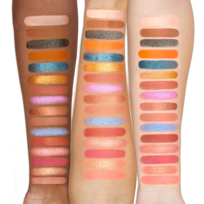 Набір для макіяжу RoseFlower Професійний набір для макіяжу для дівчаток-підлітків Футляр для макіяжу Косметичні палітри для макіяжу Тіні для повік Макіяж для всього обличчя Набір пензлів для макіяжу Олівець для брів Підводка для очей Туш 5