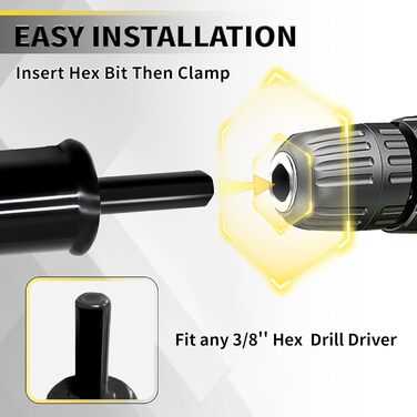 Універсальний набір ґрунтобурів для дриля 4x42 см та 9x40 см, садовий бур для шуруповерта, легкий спіральний бур, бур для посадки цибулин, овочів та неглибоких садових робіт, чорний 4x42 9x40 см