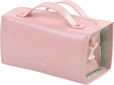 Організатор для макіяжу - дорожня косметичка тримач для пензлика для макіяжу для подорожей косметички зі знімними прозорими відділ