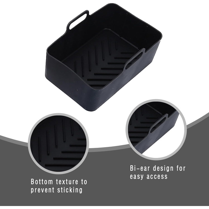 Аксесуари для фритюрниці Ketilrub - Аксесуари для фритюрниці Ninja AF300EU AF400EU 9.5 л, для Ninja Foodi Max Dual Zone, аксесуари для фритюрниці Ninja, Innsky, Princess Air Fryer (12 шт. )