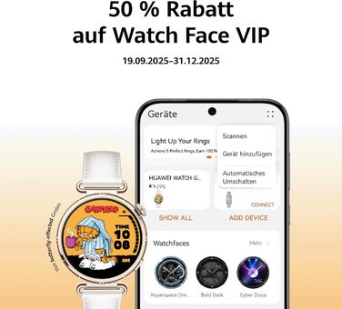 Розумний годинник HUAWEI Watch GT 6, GPS, сенсорний AMOLED, до 14 днів роботи від акумулятора, понад 100 спортивних режимів, сумісний з Android та iOS, моніторинг здоров&39я, емоційне благополуччя, золотий, автономний годинник 41 мм, GT 6 41 мм, золотий м