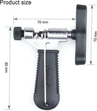Інструмент для велосипедного ланцюга Oumers для 7 8 9 10 швидкості, інструмент для ремонту дорожніх і гірських велосипедів, розрізувач велосипедного ланцюга, інструмент для зняття та встановлення велосипедного ланцюга