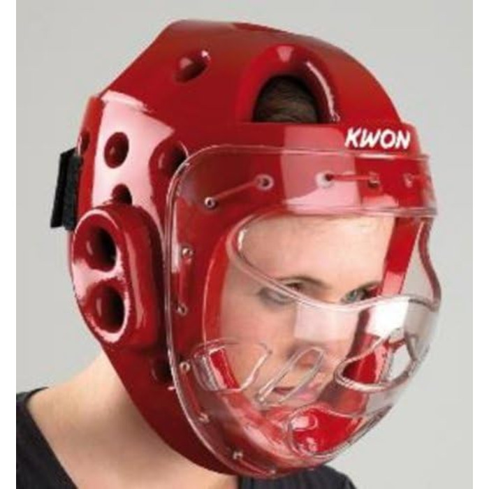Захист голови KWON KSL з маскою CE, розмір S, червоний