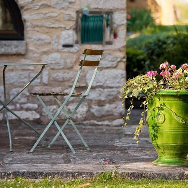 Моток для шланга, сталевий, для 60 м шланга, з 2 швидкозємними зєднаннями, настінний тримач для шланга (ШВТ 36 x 55 x 50 см), коричневий