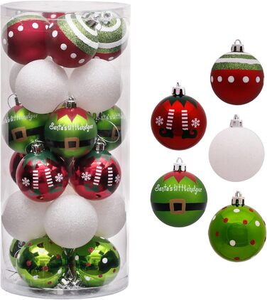 Різдвяні кульки 24 шт Victor's Workshop