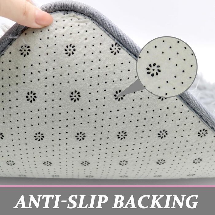 Комплект килимків для ванної, 4 предмети, килимок для ванної, що прається, нековзний килимок для ванної, килимок для туалету, м&39який, абсорбуючі килимки для ванної та туалету, килимок для душу, світло-сірий, 4 шт. и в упаковці