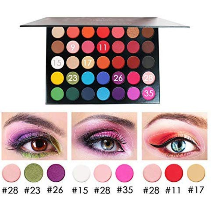 Палітра тіней Beauty Glazed (35 відтінків)