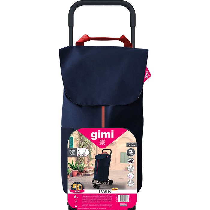 Сумка-візок Gimi Twin Blue (169327)